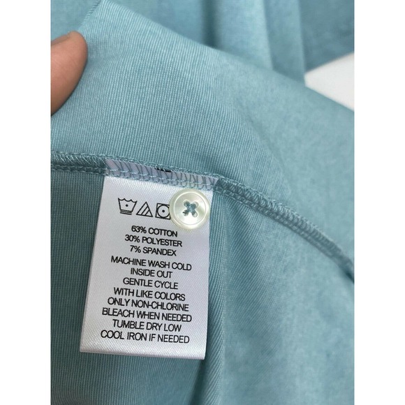 Zachary Prell Classic  Fit Aqua Polo Shirt XXL - Picture 9 of 10